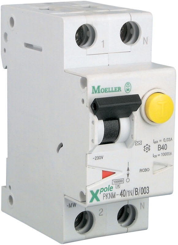 EATON - Yhdistelmäkatkaisija - PKNM-6/1N/C/003-A 6A C 30mA