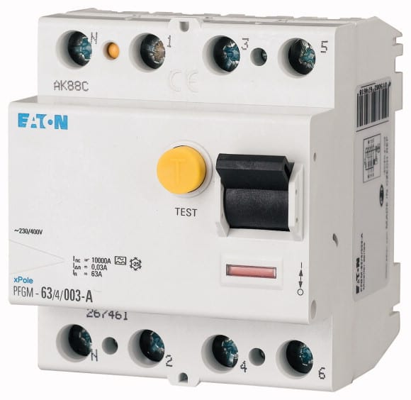 EATON - Vikavirtajohdonsuojakatkaisija - PFGM-40/4/003-A