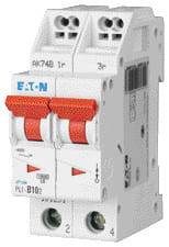 EATON - Johdonsuojakatkaisija 10A 10kA - PLI-D10/2