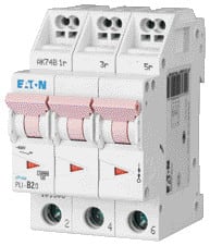 EATON - Johdonsuojakatkaisija 2A 10kA - PLI-D2/3
