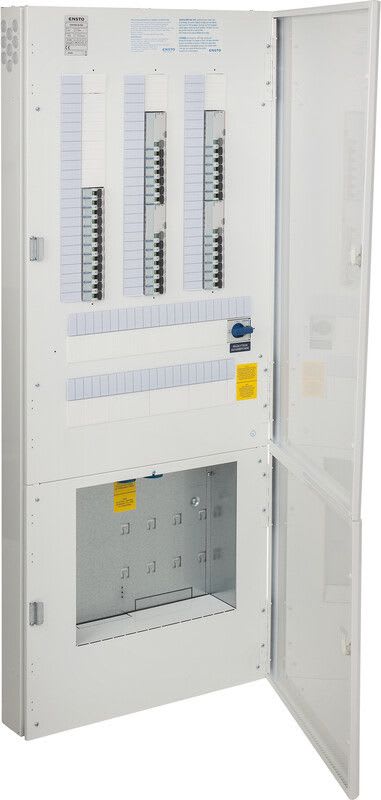 ENSTO - Ryhmäkeskus-data uppo/pinta - 4xVVS 14x10A 22x16A 50A