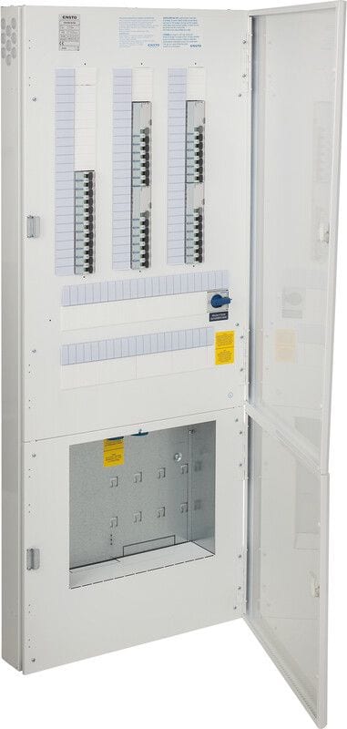 ENSTO - Ryhmäkeskus-data uppo/pinta - 4xVVS 14x10A 22x16A 50A