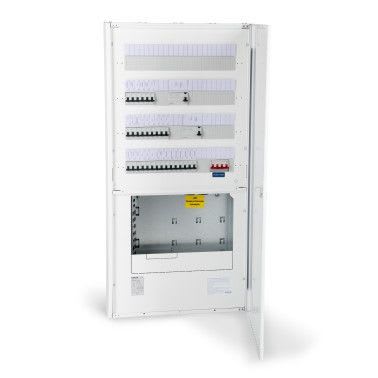 ENSTO - Ryhmäkeskus-data uppo/pinta - 3xVVS 8x10A 20x16A 50A