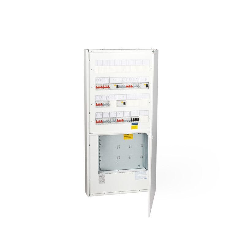 ENSTO - Ryhmäkeskus-data uppo/pinta - 3xVVS 17x10A 17x16A 50A