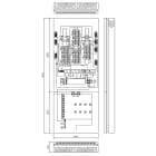 ENSTO - Ryhmäkeskus-data uppo/pinta - 3xVVS 19x10A 19x16A 50A