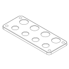 SELCAST - Läpivientilaippa - II-AIHIOLAIPPA 4xØ29 4xØ23