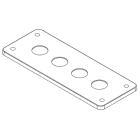 SELCAST - Läpivientilaippa - III-AIHIOLAIPPA 4 kpl Ø38