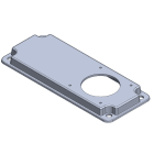 SELCAST - Pistorasialaippa - Korotettu laippa 1-Pist.auk.