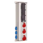 KK-SÄHKÖTUKKU - Pistorasiakeskus - FPK 321RV 63A IP44 AL