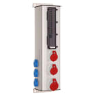 KK-SÄHKÖTUKKU - p.rasiat 3xsch+2 16A/1 kpl 32A - FPK 321 PISTORASIAKESKUS