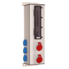 KK-SÄHKÖTUKKU - p.rasiat 3xsch+2 kpl 16A/5-na - FPK 320V PISTORASIAKESKUS