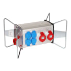 KK-SÄHKÖTUKKU - Alumk+pr 24(2xCEE16A+4sch) - FTRK 024K ALAKESK. 5x16A