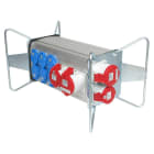 KK-SÄHKÖTUKKU - Alumk+vv+pr(2xCEE32A+16A+6sch) - FT32A-6022K ALAKESK.5x32A