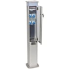 KK-SÄHKÖTUKKU - Pistorasiakeskus venesatama - FP 0400Led3m 25A IP44 AL