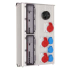 KK-SÄHKÖTUKKU - FPKP 330R 80A IP44 AL - FPKP330R pistorasiakeskus