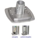 KK-SÄHKÖTUKKU - Asennusjalusta 60mm/pinn. - FIPA-LAITURIJALUSTA