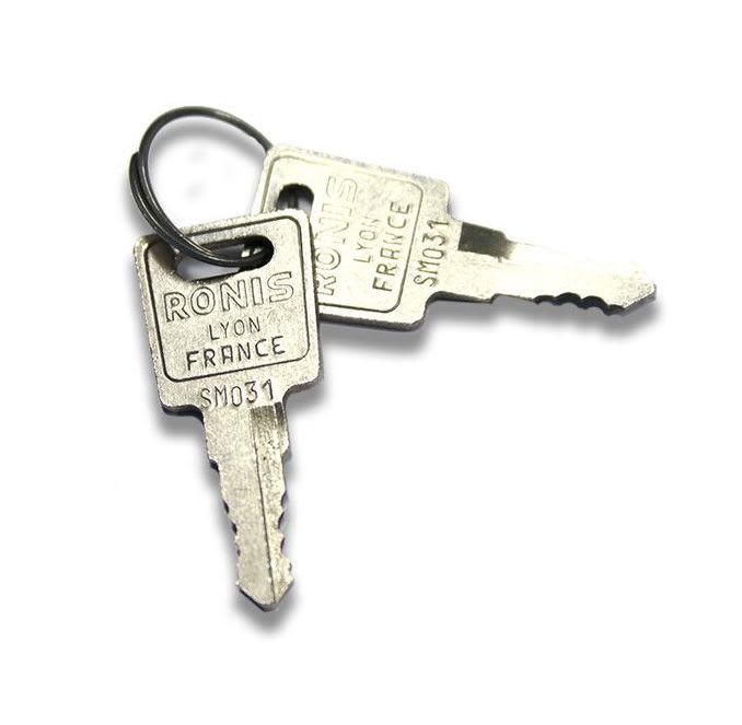 UTU POWEL - Avain TK 3016 RONIS Lukolle - PIKE PRO vara-avain