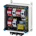 HENSEL - Asennuskotelo PC - Asennuskotelo 6xPV/3xinput