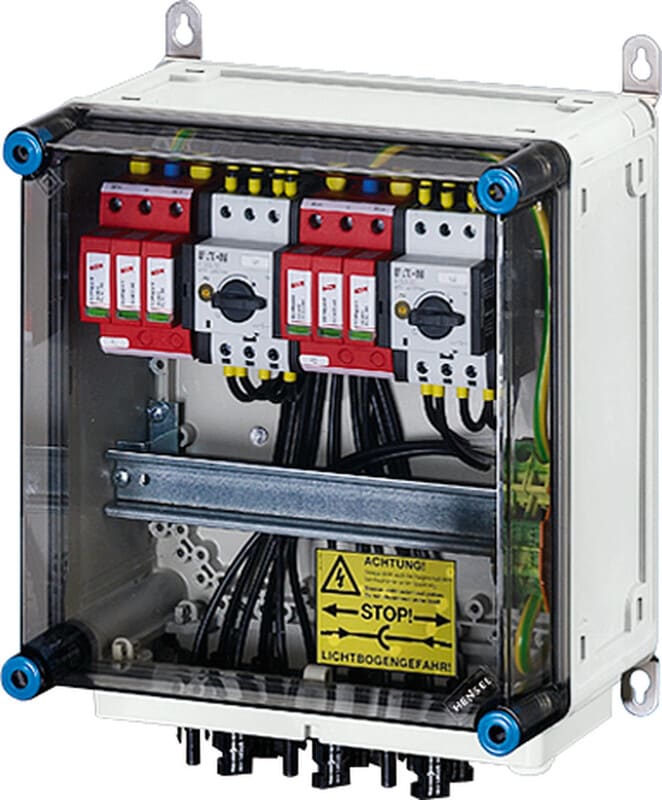 HENSEL - Asennuskotelo PC - Asennuskotelo 4xPV/2xinput