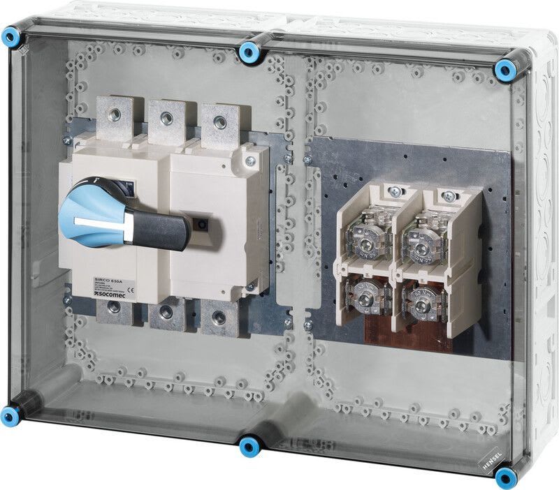 HENSEL - Asennuskotelo PC - Kuormakytkinkotelo Mi 7665