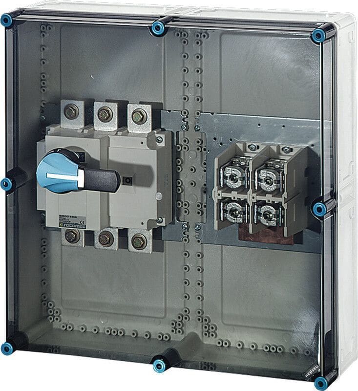 HENSEL - Asennuskotelo PC - Kuormakytkinkotelo Mi 7865