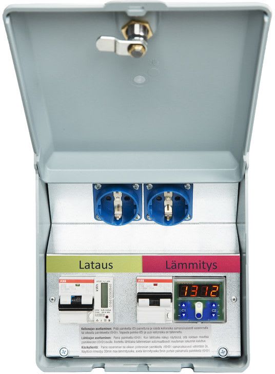 SATMATIC - Piharasia - 8MMO466, lataus- ja lämm.asema