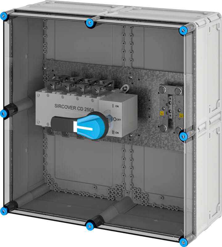 HENSEL - Asennuskotelo PC - Kuormakytkinkotelo Mi 7882