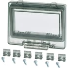 HENSEL - Kansiluukku - Saranoitu kansi, 141x112mm