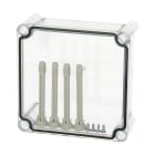 FIBOX - Kansi kirkas - EKH 80T 190X190X80