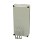 FIBOX - Kansi harmaa - EKM 80G 380X190X80