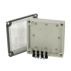 FIBOX - MNX kotelo kirk. kannella - PC 125/35LT 130X130X35