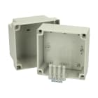 FIBOX - MNX ABS kotelo harm.kannella - ABS 125/125HG 130X130X125