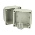 FIBOX - MNX ABS kotelo harm.kannella - ABS 125/125HG 130X130X125