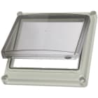 FIBOX - Asennuskotelon kansi PC - OGL24II-1
