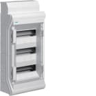 HAGER - Kotelo Vector IP54 multil. - VE312DN 3X12MOD PS/PC