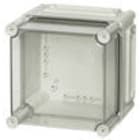 FIBOX - Kotelo, kirkas kansi, ruuvit - EKHA 130T 190x190x130