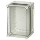 FIBOX - Kotelo, kirkas kansi, ruuvit - EKJB 130T 280x190x130