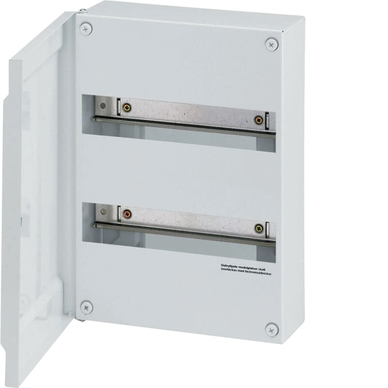 HAGER - Modulikotelo Gamma - GD218N 2x18mod IP20 teräs