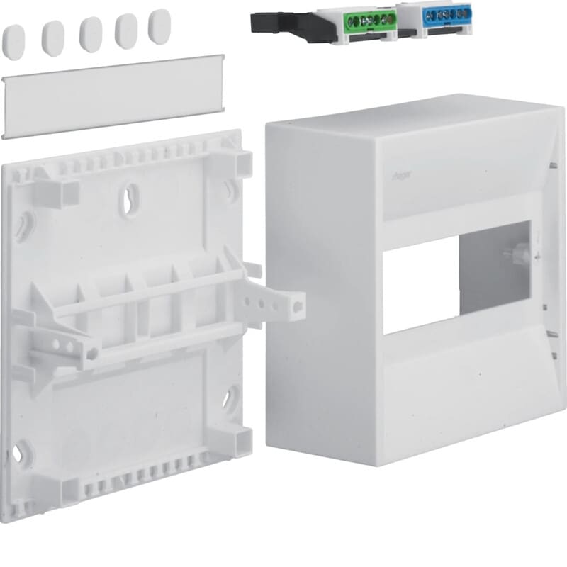 HAGER - Minikotelo IP30 - GD108N 1x8 MOD