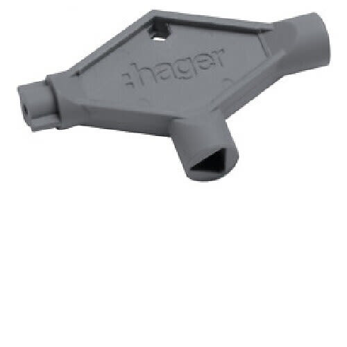 HAGER - Avain Orion+ - FL99Z kolmio/neliö/2-haitta