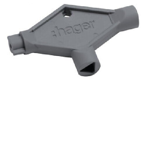 HAGER - Avain Orion+ - FL99Z kolmio/neliö/2-haitta