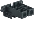 HAGER - Jalusta Univers - UZ04A1 2-os. kansik. Ruuv.