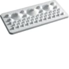 HAGER - Läpivientilaippa Univers - FZ426 ylä/ala IP44/IP54