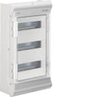 HAGER - Moduulikotelo pinta Vector - VE312PN 3x12mod IP65 PC-UV