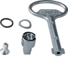 HAGER - Lukko Univers - FZ501N kaksoishaitta 3mm