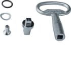 HAGER - Lukko Univers - FZ503N neliö 7mm