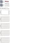 HAGER - Liitäntätarvike Univers - FZ445B pysty 5-kent.