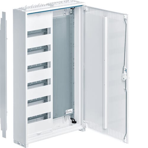 HAGER - Moduulikotelo pinta/uppo Fe - FWB62K1 6x12M+datatila IP31