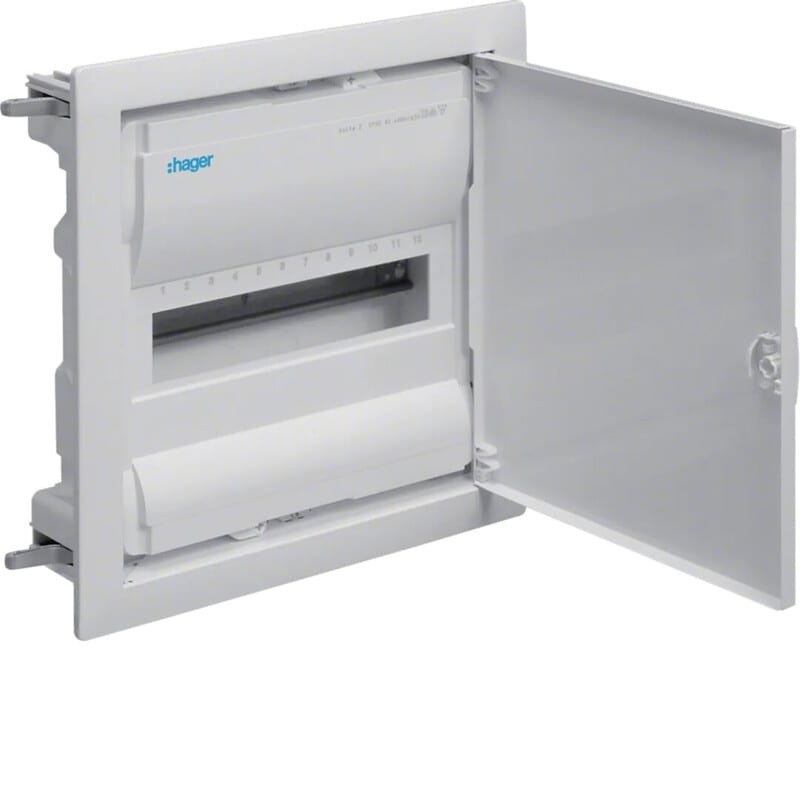 HAGER - Modulikotelo uppo - VH12NC 1x12mod IP30 Fe/PS