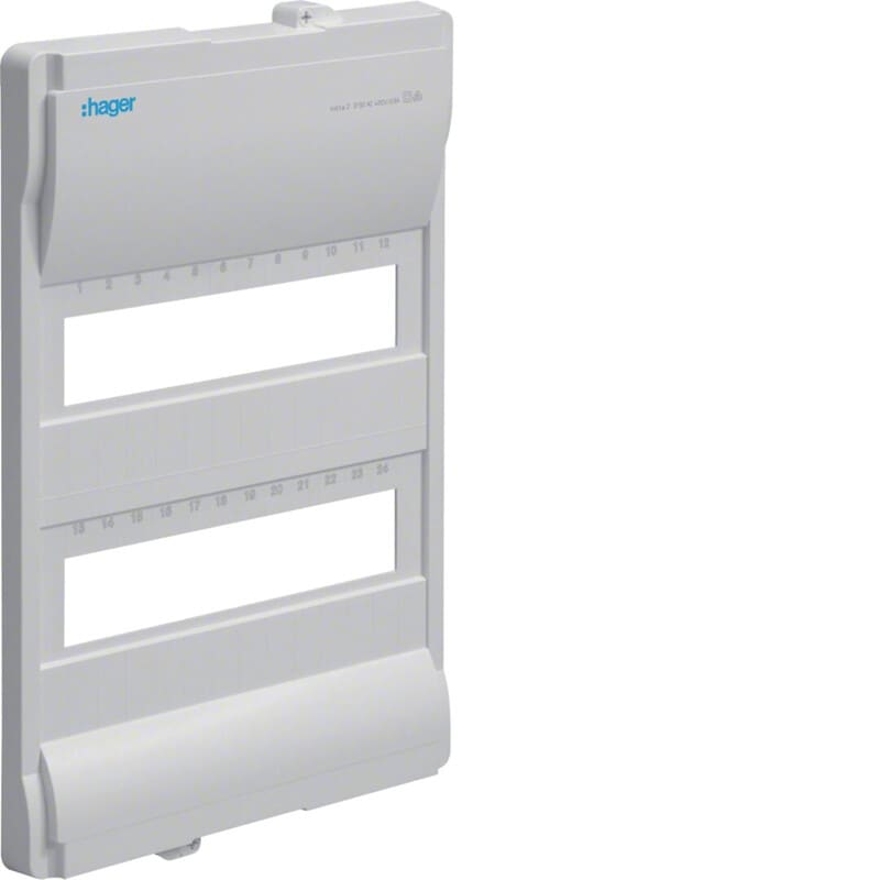 HAGER - Kosketussuoja DIN - VZ222N kot. VH24xx Fe